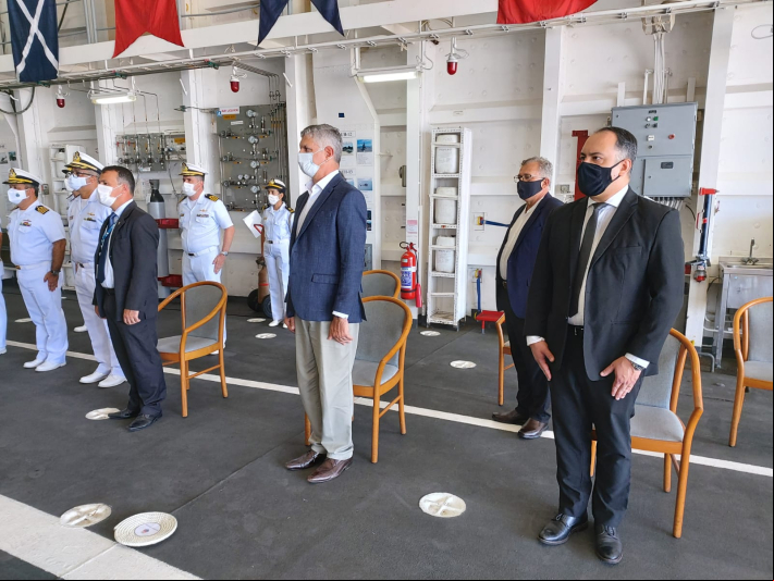 Porto de Itajaí recebe segunda maior embarcação da Marinha do Brasil. Porto de Itajaí recebe segunda maior embarcação da Marinha do Brasil.